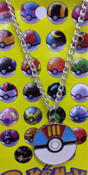 Colar Pokémon Lure Ball