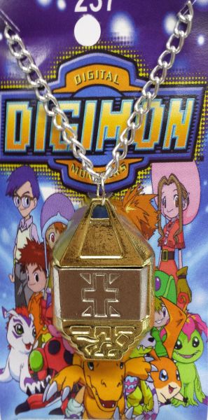 Colar Digimon Brasão Confiança