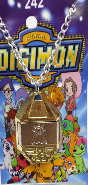 Colar Digimon Brasão Esperança