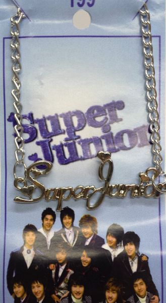 Colar KPop Super Junior Vazado