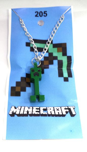 Colar MineCraft Creeper 2