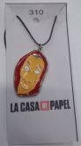 Colar La Casa de Papel - Mascara