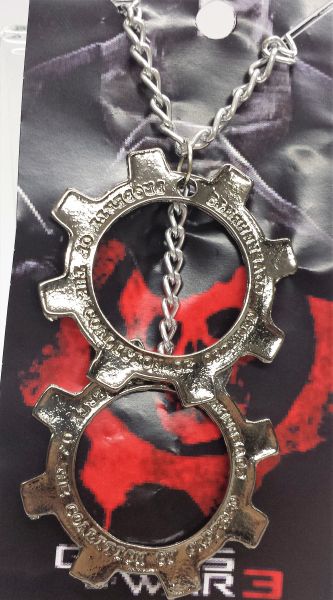 Colar Gears of War COG Tag