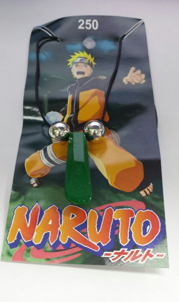 Colar Naruto Pedra Verde